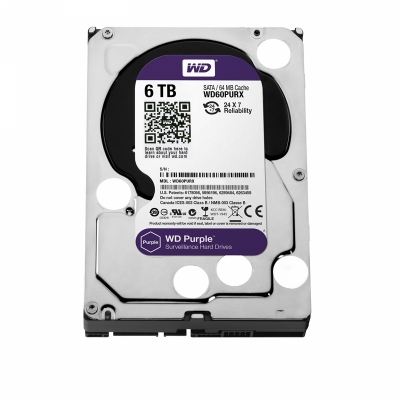 Ổ cứng 6TB Western tím.