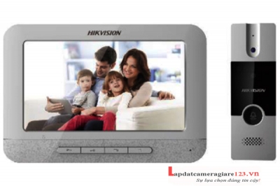 Bộ chuông cửa màn hình màu 7inch Hikvision.