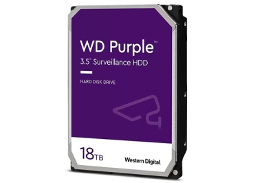 Ổ cứng 18TB Western tím.